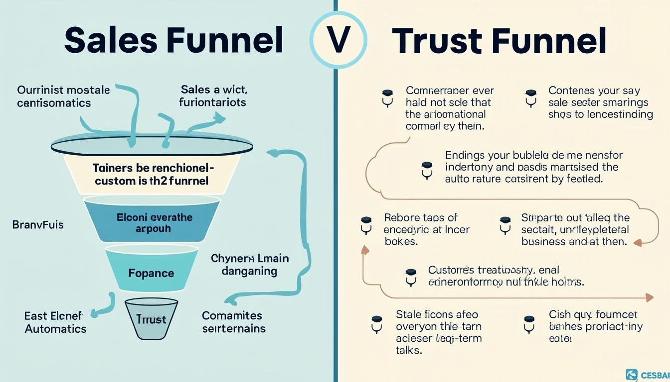 découvrez comment créer un tunnel de confiance efficace pour fidéliser vos clients et favoriser des relations durables, plutôt que de simplement viser une vente rapide.